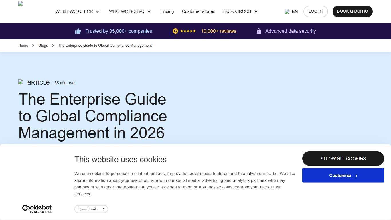 The Enterprise Guide to Global Compliance Management in 2026